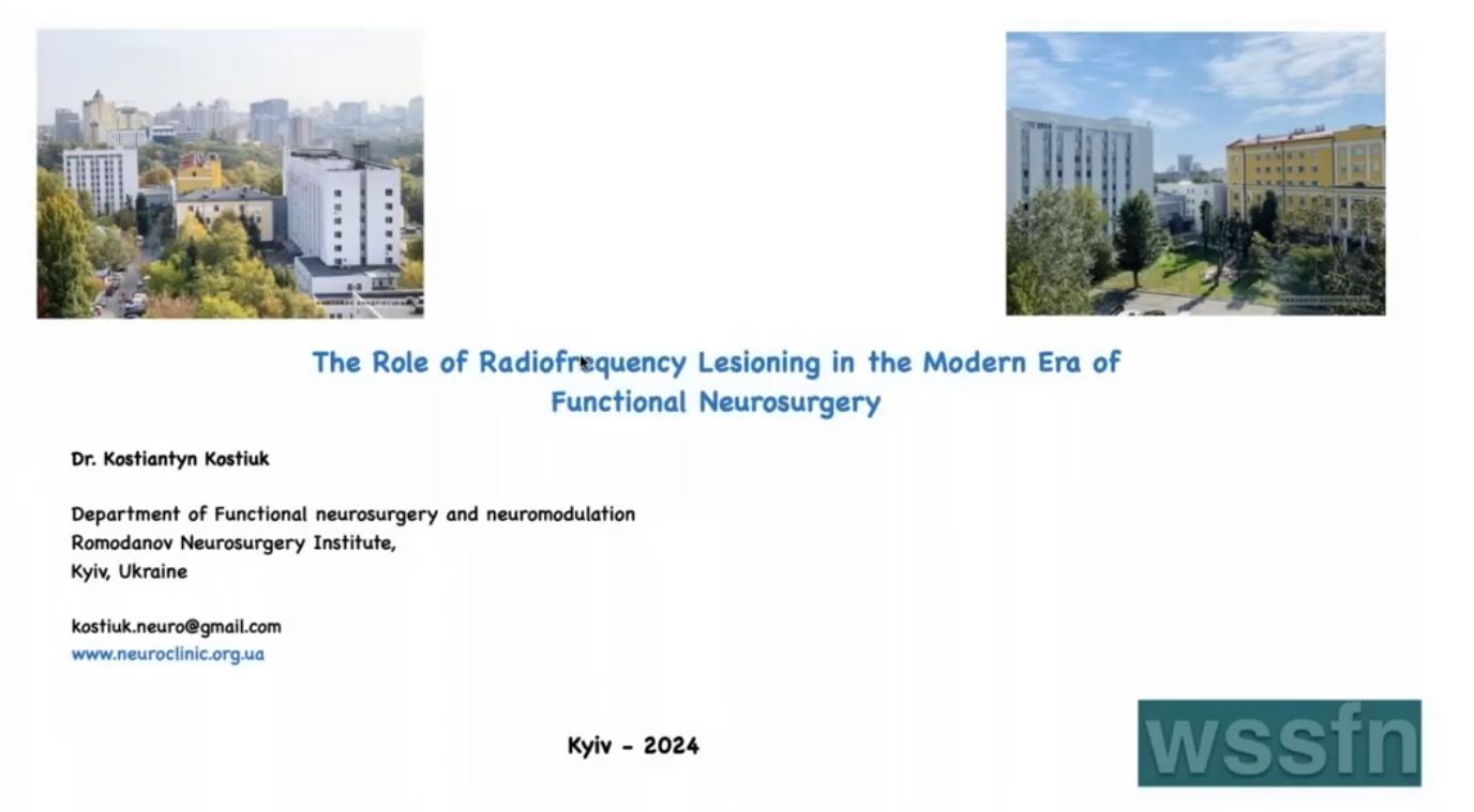 The role of Radiofrequency lesioning in the modern era of functional neurosurgery